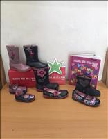 stivali e bebe' fiori e cuori